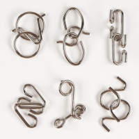 Новогодняя головоломка, металлическая, адвент-календарь, змея &laquo;Новогодние зверята&raquo;