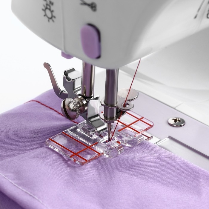Лапка для швейных машин, для параллельных швов, с разметкой, 4,8 &times; 3 &times; 0,2 см