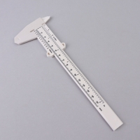 Штангенциркуль для разметки бровей, 21 &times; 7,5 см, цвет белый