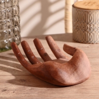 Сувенир дерево "Визитница рука" 20х12х7 см Сувенир дерево "Визитница рука" 20х12х7 см