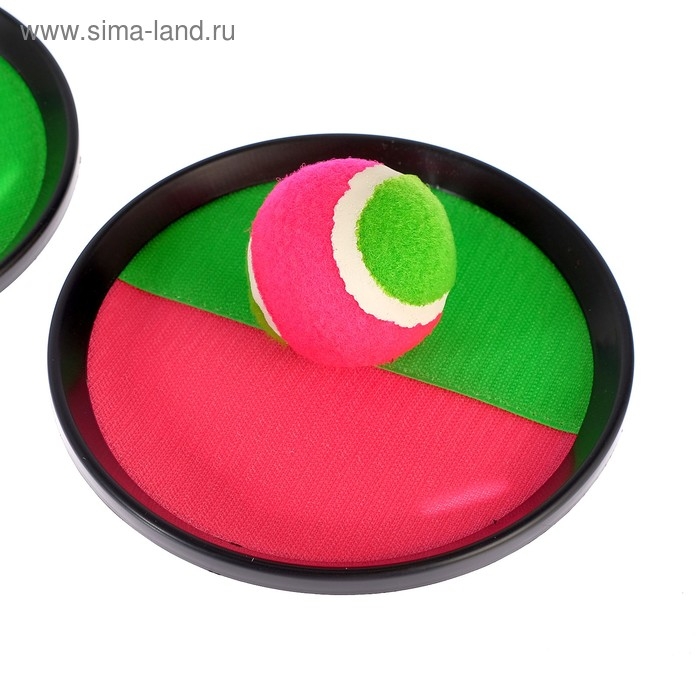 Игра «Поймай мяч», на липучках, диаметр 18,5 см Игра «Поймай мяч», на липучках, диаметр 18,5 см