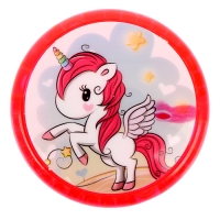 Йо-йо «Единорог» световой, цвета МИКС Йо-йо «Единорог» световой, цвета МИКС