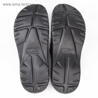 Сланцы мужские &laquo;Тайм&raquo; цвет чёрный, размер 40-41