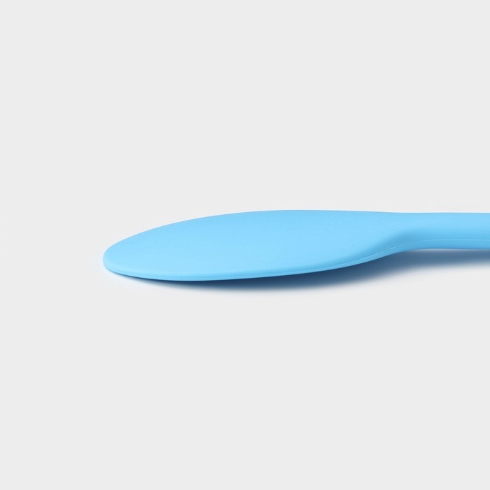 Ложка гарнирная Доляна &laquo;Люкс&raquo;, 30&times;6&times;1 см, цвет голубой