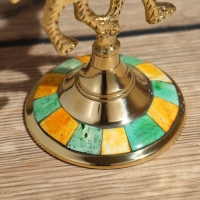 Подсвечник "Верблюд" 17 см, латунь