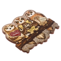 Ключница настенная &laquo;Совы&raquo;.