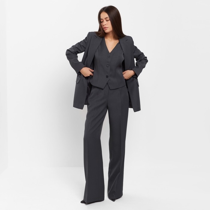 Пиджак женский MIST: Classic Collection р. 46, цвет графит Пиджак женский MIST: Classic Collection р. 46, цвет графит