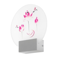 Бра "Лотос" LED 6Вт 4000К белый 19,5х6х19,5 см Бра "Лотос" LED 6Вт 4000К белый 19,5х6х19,5 см