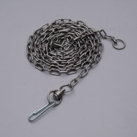 Цепь для привязи собак, 3 м, калибр 3 х 16 мм, черная Цепь для привязи собак, 3 м, калибр 3 х 16 мм, черная