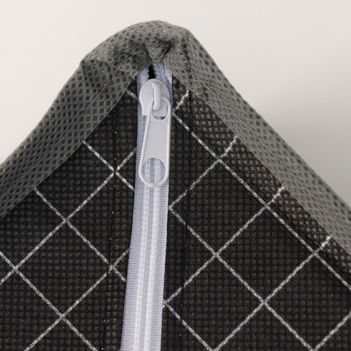 Органайзер для хранения белья Доляна &laquo;Кло&raquo;, 7 ячеек, 34&times;30,5&times;10 см, цвет чёрный