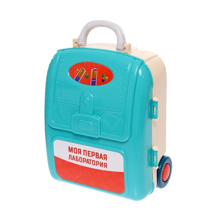 Набор для опытов «Моя первая лаборатория», стол 3в1, 60 опытов Набор для опытов «Моя первая лаборатория», стол 3в1, 60 опытов
