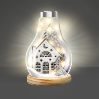 Набор для творчества &laquo;Новогодний ночник&raquo;, деревянные вставки, домик