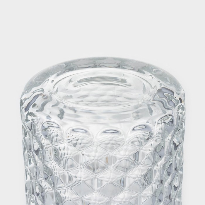 Конфетница стеклянная &laquo;Богема. Корона&raquo;, 9,5&times;20 см