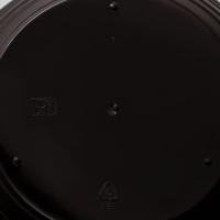 Горшок для цветов с поддоном &laquo;Дуэт&raquo;, 2.5 л, цвет шоколадный-кофе с молоком