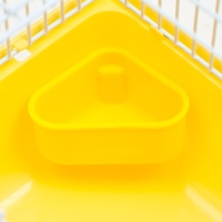 Клетка для грызунов "Пижон", 27 х 21 х 17 см, жёлтая