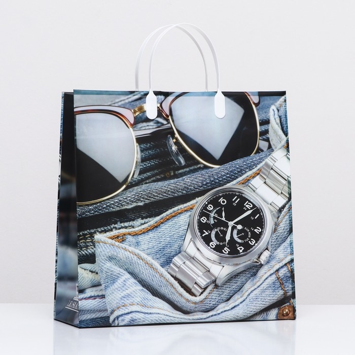 Пакет Пакет "Всё свое ношу с собой", мягкий пластик, 30 х 30 см, 120 мкм