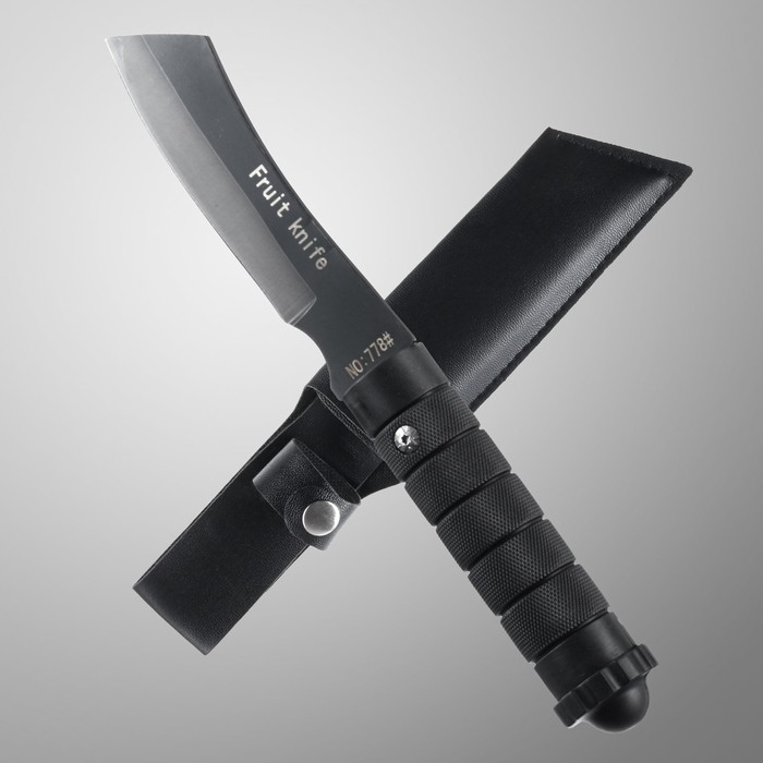 Нож-топорик Нож-топорик "Сечь" 25см, клинок 130мм/3мм, черный