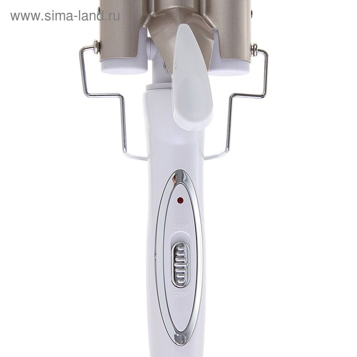 Плойка Luazon LW-09, 35 Вт, керамическое покрытие, d=25 мм, 220°С, белая Плойка Luazon LW-09, 35 Вт, керамическое покрытие, d=25 мм, 220°С, белая