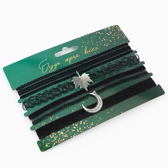 Чокер на шею &laquo;Будь ярче&raquo; 4 шт , 35 см