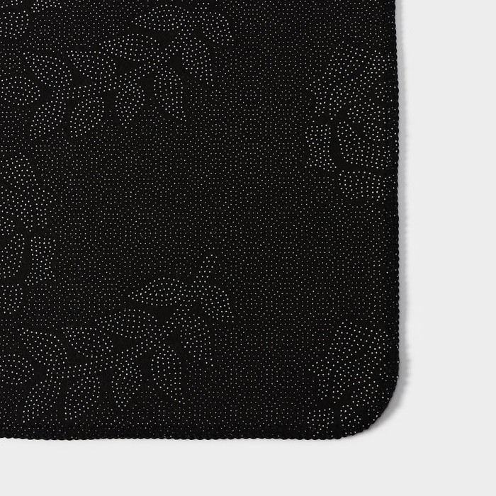 Коврики для ванной и туалета Доляна &laquo;Дора&raquo;, 2 шт: 50&times;80 см, 50&times;40 см