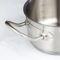 Кастрюля &laquo;Общепит&raquo;, 1 л, d=14 см, капсульное дно, индукция