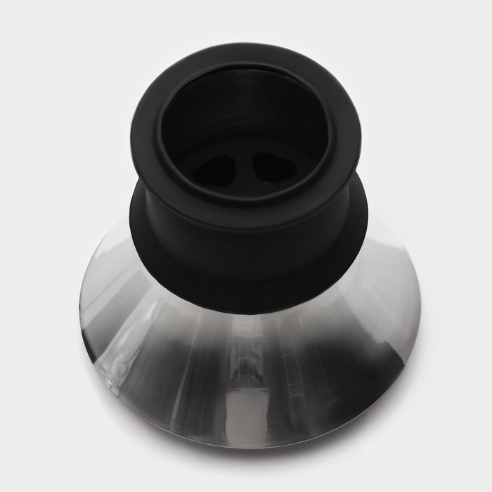 Графин стеклянный с металлической крышкой Magistro &laquo;Богема&raquo;, 930 мл