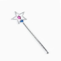 Корона, волшебная палочка и цветная прядь новогодние &laquo;Для самых волшебных&raquo;, на Новый год