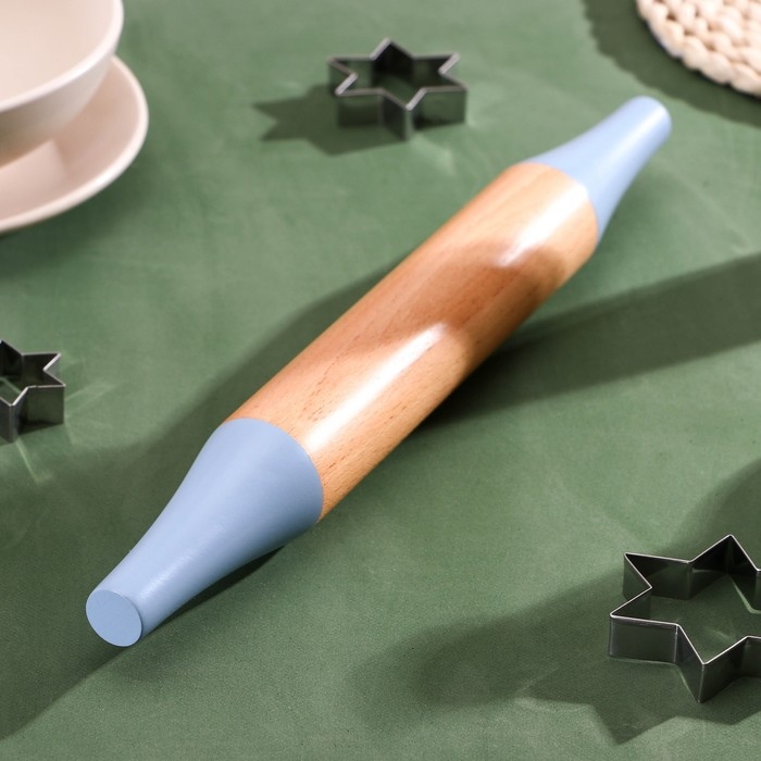 Скалка Heaven, 39&times;4,5&times;4,5 см, цвет голубой