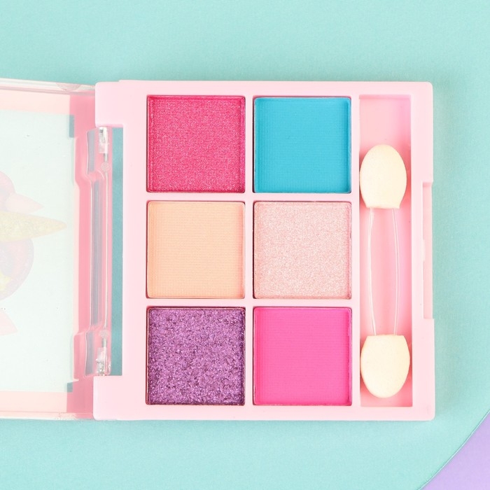 Тени детские &laquo;Единорожек&raquo;, 6 цветов