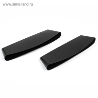 Органайзер для мелочей между сидений 35х11 см, чёрный, набор 2 шт Органайзер для мелочей между сидений 35х11 см, чёрный, набор 2 шт