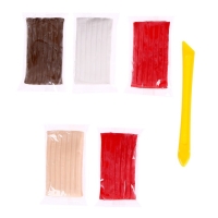 Новогодний набор для декора кружки полимерной глиной &laquo;Новый год! Девочка в шапочке&raquo;