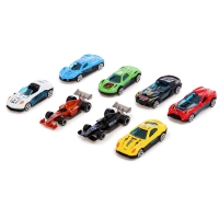 Автотрек &laquo;Виражи&raquo;, в комплекте 8 машинок