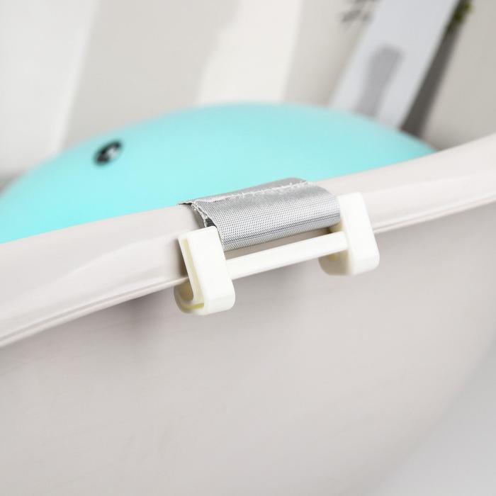 Подкладка - матрасик для купания детская &laquo;Кит&raquo;, цвет голубой