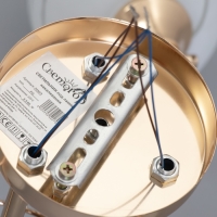 Люстра "Рафаэль" 3х60Вт Е27 Золото 56х56х22,5см Люстра "Рафаэль" 3х60Вт Е27 Золото 56х56х22,5см