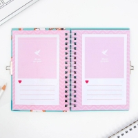 Анкета в твердой обложке на замочке &laquo;Корги&raquo;, А6 40 л