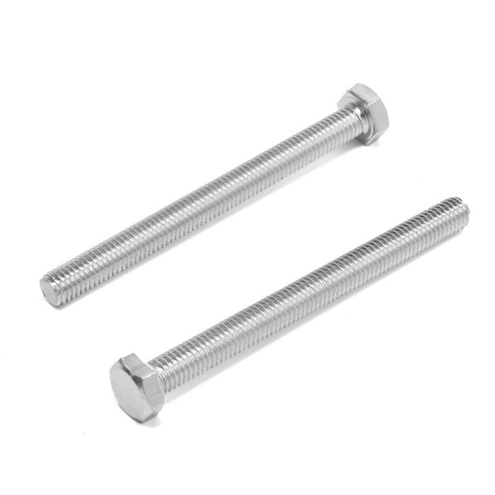 Болт ТУНДРА, оцинкованный, DIN 933, класс прочности 8.8, М8х90 мм, 1 кг Болт ТУНДРА, оцинкованный, DIN 933, класс прочности 8.8, М8х90 мм, 1 кг