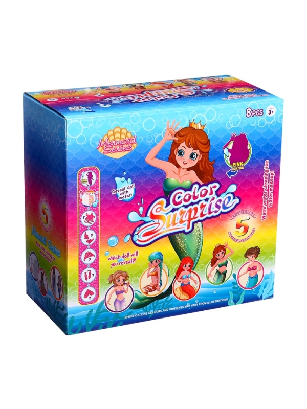 Кукла-русалка "Волшебное преображение", МИКС