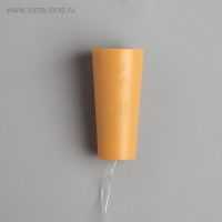 Гирлянда &laquo;Нить&raquo; 1 м роса с пробкой, IP20, серебристая нить, 10 LED, батарейки LR44х3 (в комплекте), свечение зелёное