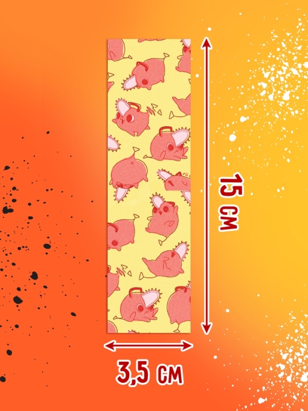 Набор аниме-закладок, бензопила, 10 шт