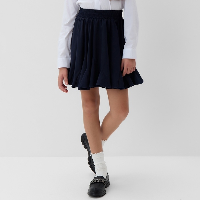 Юбка для девочки MINAKU: School Collection, цвет синий, рост 146 см (36) Юбка для девочки MINAKU: School Collection, цвет синий, рост 146 см (36)