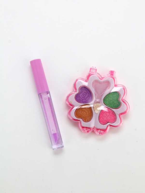 Набор косметики в сумочке &laquo;Ты прекрасна&raquo;  Микс, тон блеска прозрачный, тени 4цв по 1,5гр