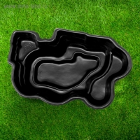 Пруд садовый пластиковый, 900 л, чёрный Пруд садовый пластиковый, 900 л, чёрный