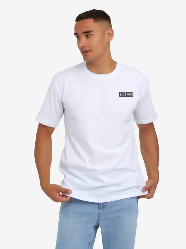 Термоаппликация &laquo;Зарядка&raquo;, 6.5&times;2.3 см, белая