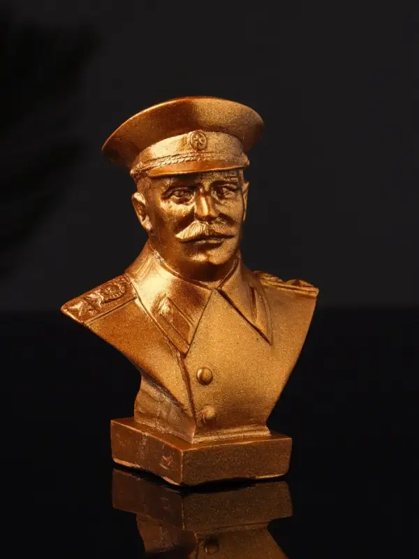 Бюст И.В. Сталин, 10х7х5см, бронза