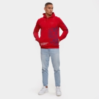 Худи President Спорт Герб, размер, XS, цвет красный