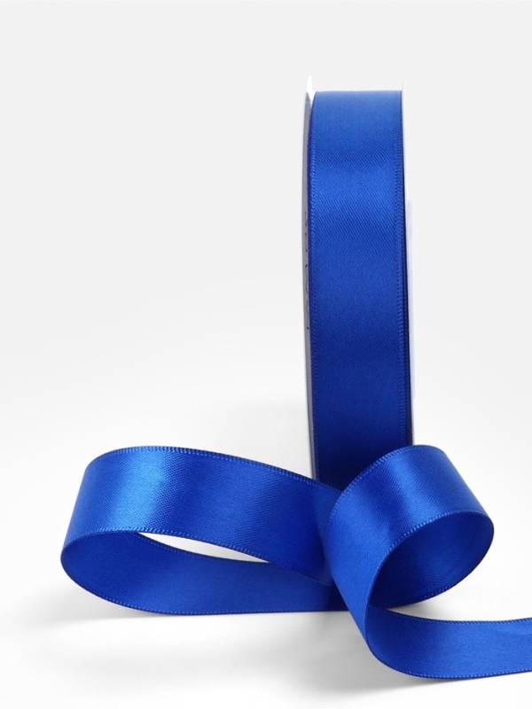 Лента атласная двухсторонняя №0329 20мм*25±1м синий TR Лента атласная двухсторонняя №0329 20мм*25±1м синий TR