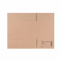 Коробка складная, бурая, 25&times;15&times;15 см