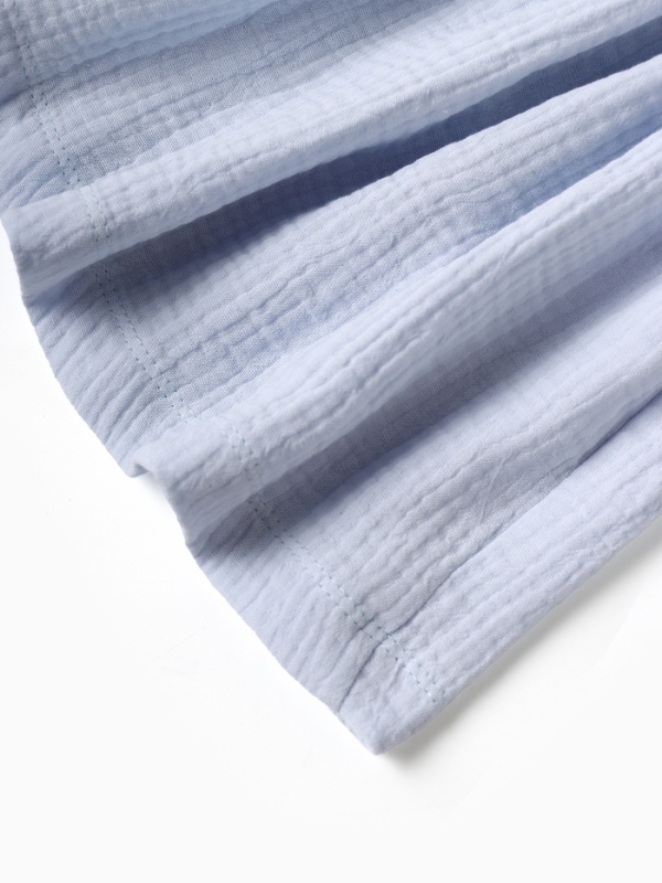 Сарафан Крошка Я Муслин, рост 74-80 см, голубой