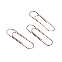 Скрепки 28мм никелированные в пластиковой тубе 350 штук