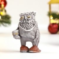 Фигурное мыло "Сова - С Добрым утром" 9х6х4,5см/80гр